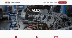 Desktop Screenshot of alexcentroautomotivo.com.br